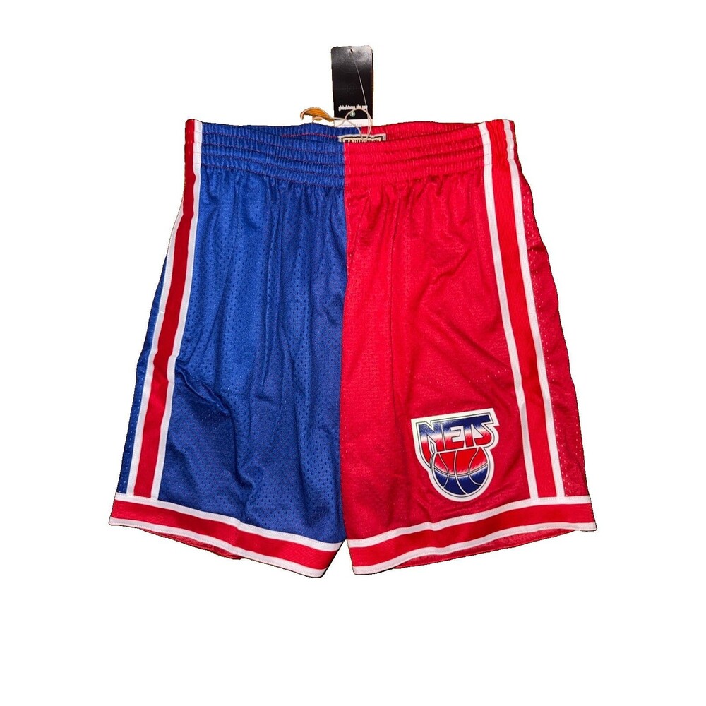 Mitchell & Ness NBA Split Swingman Shorts Brooklyn Nets 1993 Hardwood Classics L